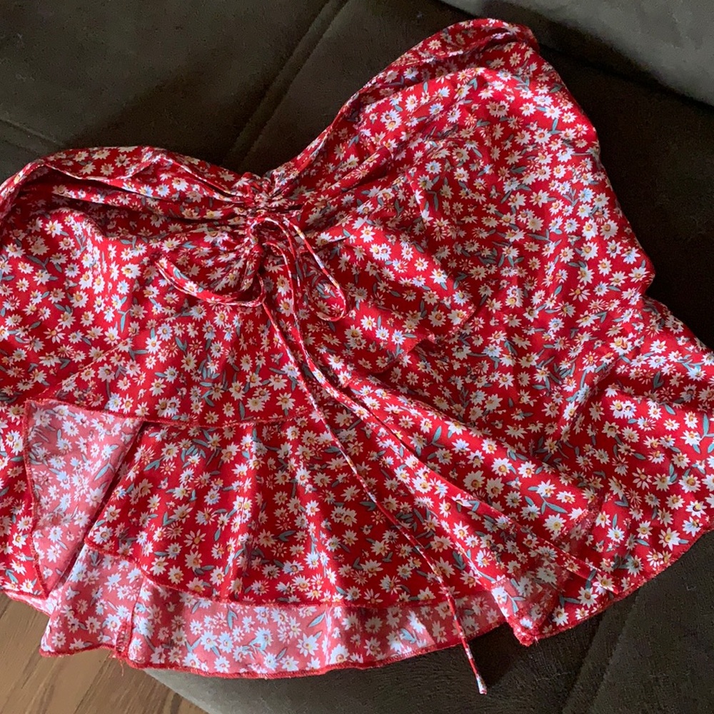 floral skirt girls